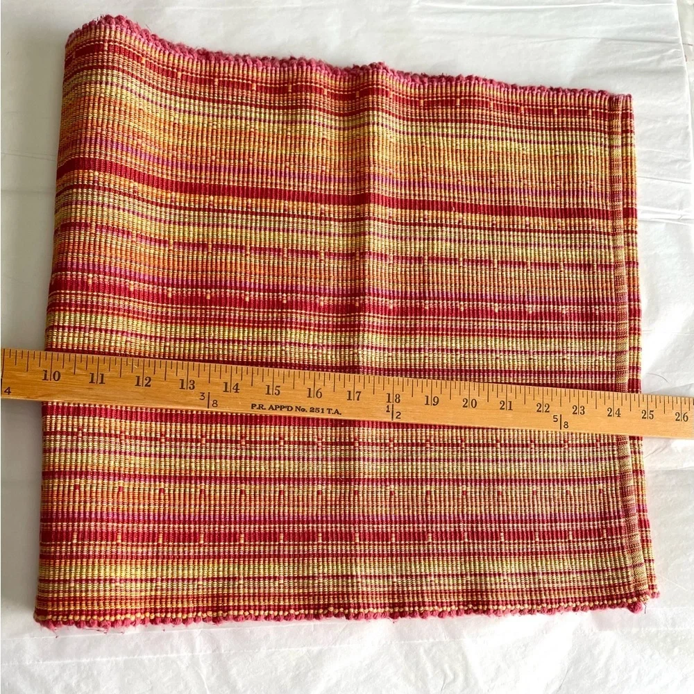 100% Cotton Table Runner World Market Vibrant Heavyweight